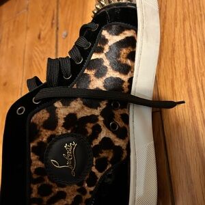Christian Louboutin Louis Spikes Orlato high-top sneaker